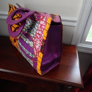 African Print Bag